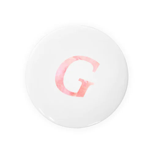 ステキな「G」 Tin Badge