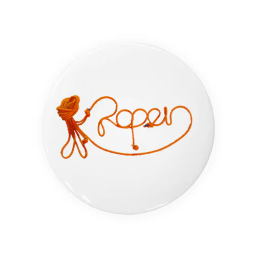 Roper orange Tin Badge