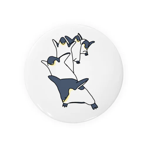 踊るペンギン Tin Badge