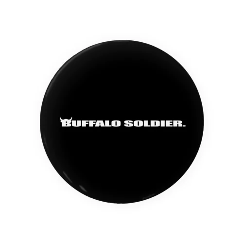 BUFFALO SOLDIER BLACK BIG BOX Tin Badge
