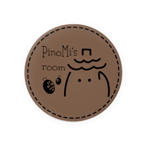 PinMi's room Tin Badge