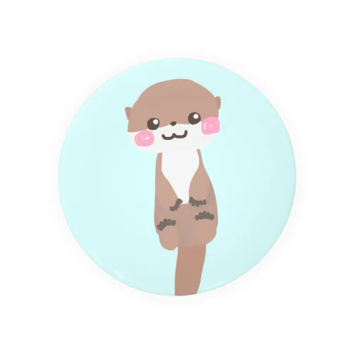 カワウソちゃん Tin Badge