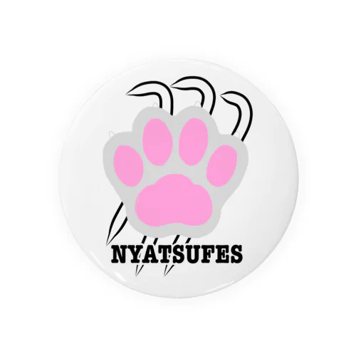 NYATSUFES 威嚇 Tin Badge