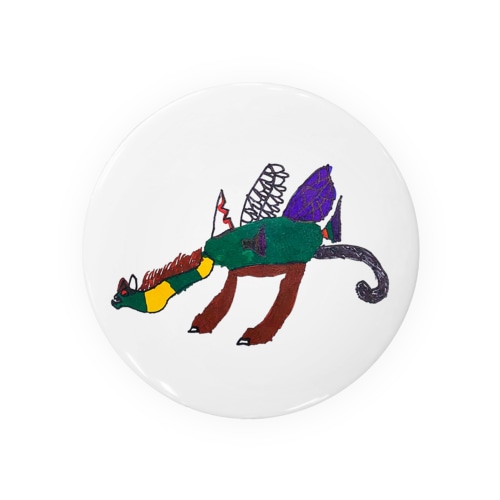 合体動物その1  Tin Badge