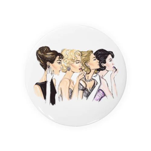 外国WOMAN'S Tin Badge