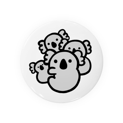 ギュっとコアラさん Tin Badge