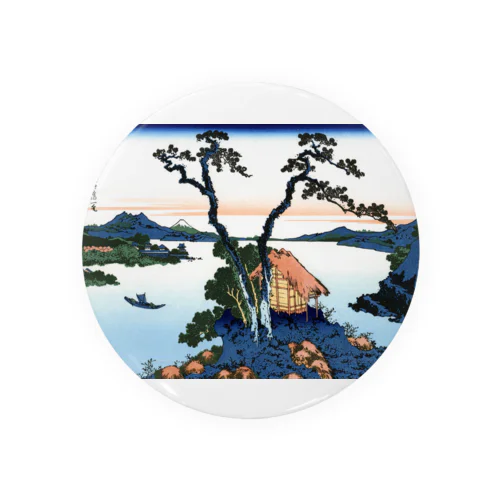 葛飾北斎_冨嶽三十六景　信州諏訪湖 Tin Badge