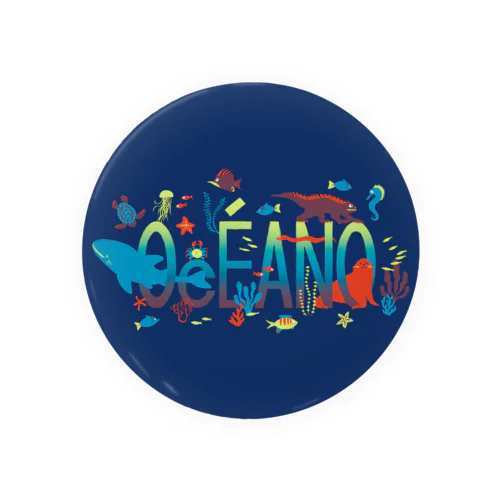 El Océano Tin Badge