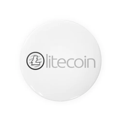 LTC Litecoin Tin Badge