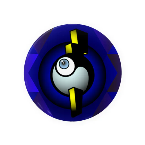 EYE BALL Tin Badge