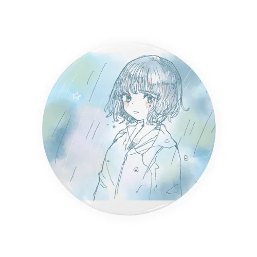 雨上がりのきざし Tin Badge