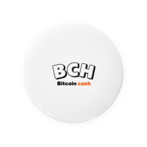 BCH ビットコインキャッシュ 缶バッジ