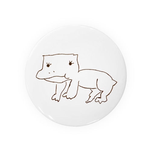 べべちゃん クレステッドゲッコー Tin Badge