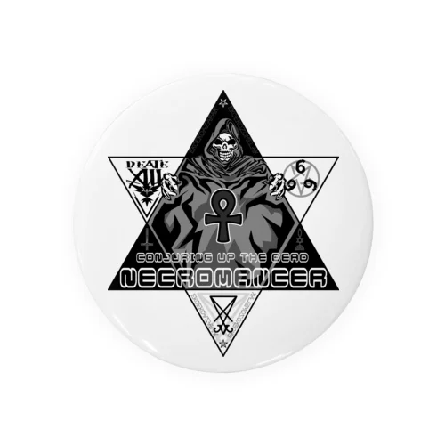 六芒星ネクロマンサー ブラックアンク Tin Badge