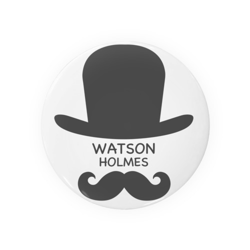 WATSON HOLMES Tin Badge