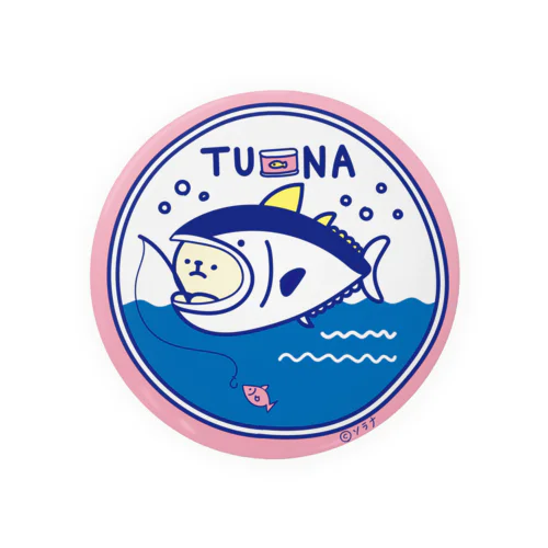 まぐろ船 Tin Badge