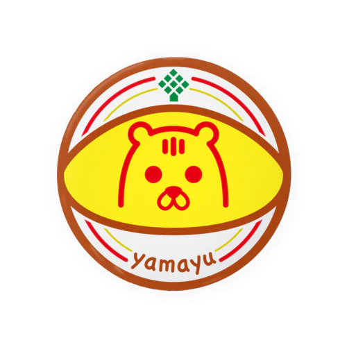 パ紋No.3249 yamayu Tin Badge