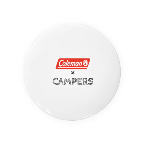 コールマンxCAMPERS Tin Badge