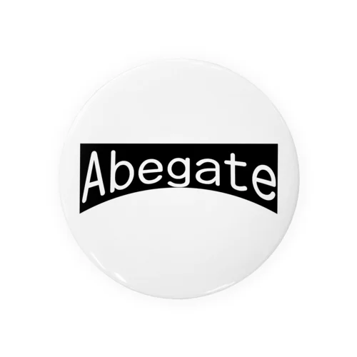 Abegate 缶バッジ
