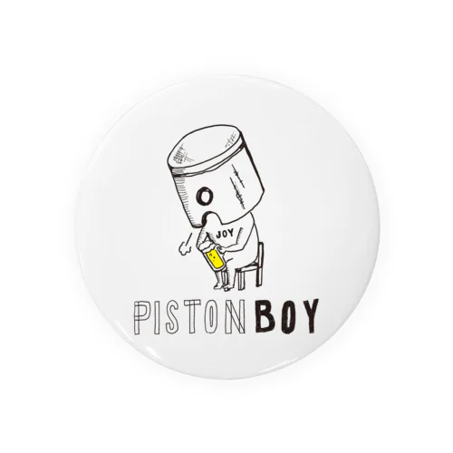 PISTON BOY-3 Tin Badge