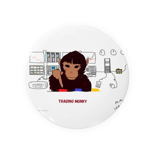 tradengmonkey 缶バッジ