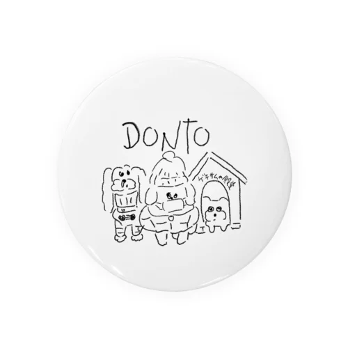 DONTOっぽっちい Tin Badge