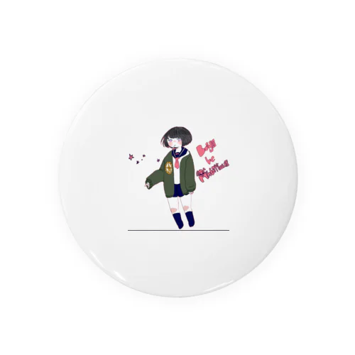 アンビシャス Tin Badge