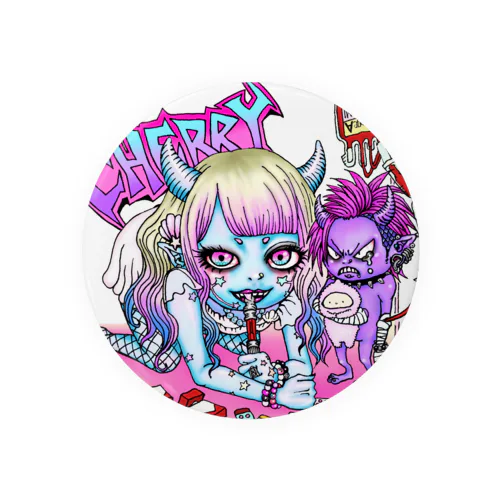 ゆけつ Tin Badge