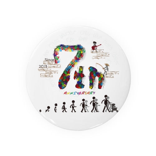 SEVEN'S ROOM7周年グッズ Tin Badge