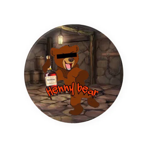 hennybear Tin Badge