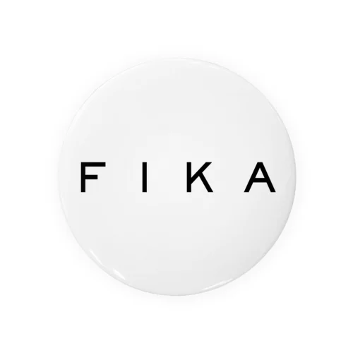 FIKA Tin Badge