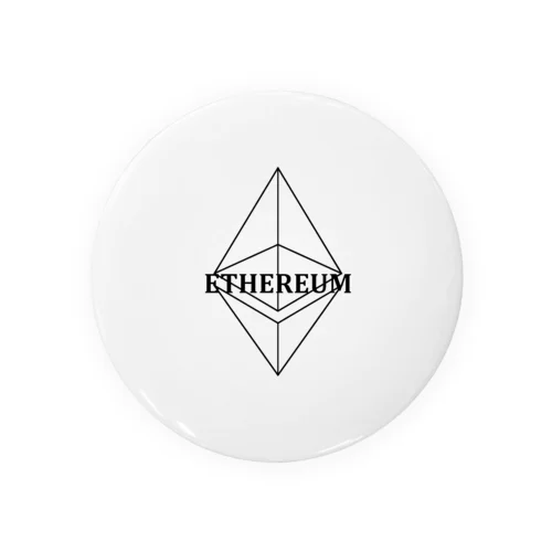 イーサリアム　ETH４ 缶バッジ