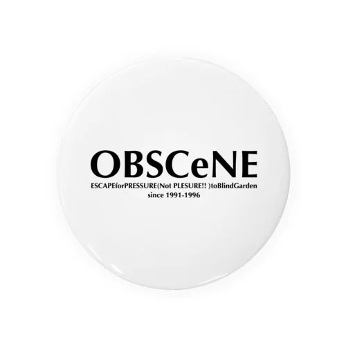 OBSCeNE rep 缶バッジ