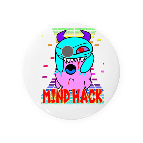 MINDHACK 捕食者と被食者 Tin Badge