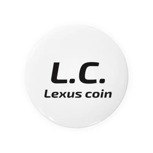 Lexus coin 缶バッジ