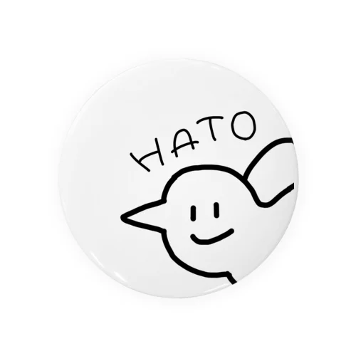 ひょっこりHATO Tin Badge