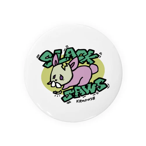 slack jaws Tin Badge