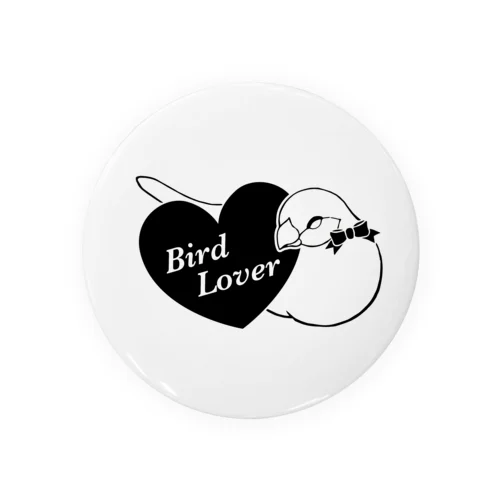 Bird Lover Tin Badge