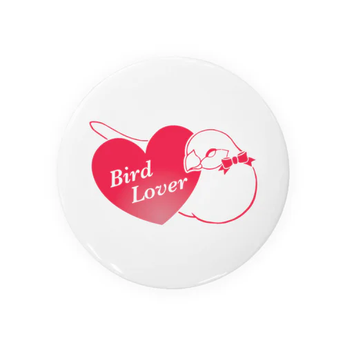 Bird Lover Tin Badge