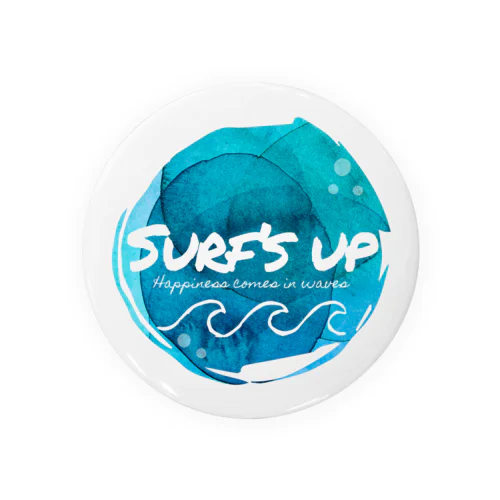 Surf’s up〜良い波がきた〜オリジナルデザイン 缶バッジ