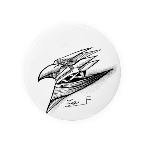 風の鳥 Tin Badge