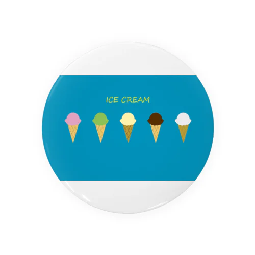 ICE CREAM Tin Badge