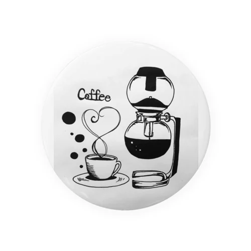 喫茶Coffee Tin Badge