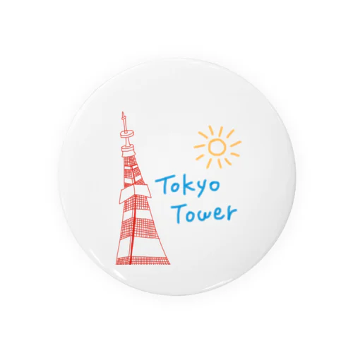 東京タワー Tin Badge