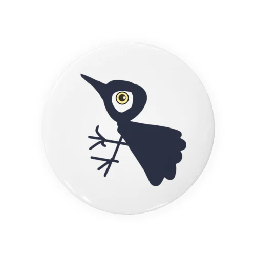 かっこいい鳥(ゆりかもめ) Tin Badge