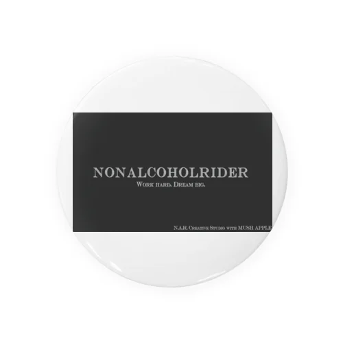 NONALCOHOLRIDER simple2 Tin Badge