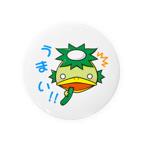 「うまい！！」かっぱ君 Tin Badge