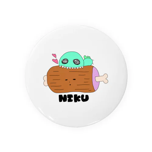 NIMU と 変な生き物 Tin Badge