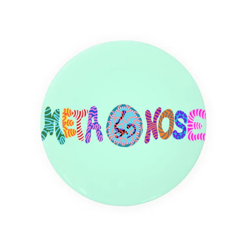 META NOSE COLORFUL 2 Tin Badge