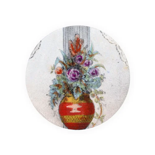 flower arrangement　 Tin Badge